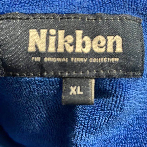 Nikben Bowling Terry Shirt Indigo and Matching Shorts XL - Picture 7 of 11